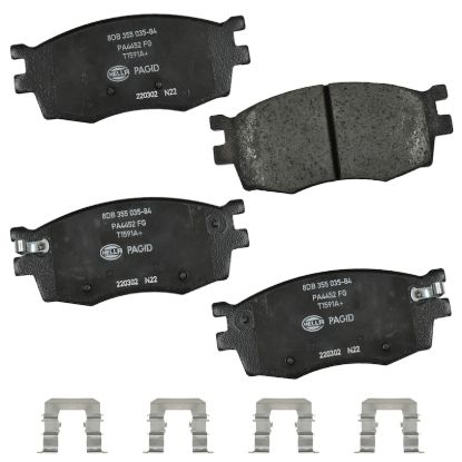 Picture of HELLA Brakes Disc Brake Pad Set - 355035841