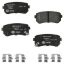 Picture of HELLA Brakes Disc Brake Pad Set - 355035851