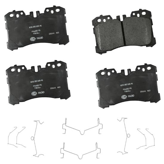Picture of HELLA Brakes Disc Brake Pad Set - 355035951