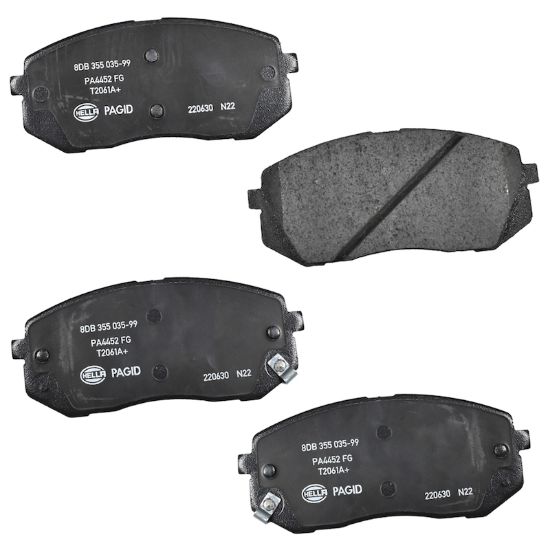 Picture of HELLA Brakes Disc Brake Pad Set - 355035991