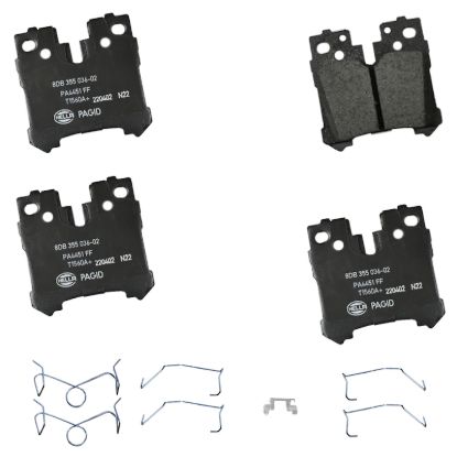 Picture of HELLA Brakes Disc Brake Pad Set - 355036021