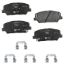 Picture of HELLA Brakes Disc Brake Pad Set - 355036051