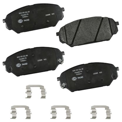 Picture of HELLA Brakes Disc Brake Pad Set - 355036081