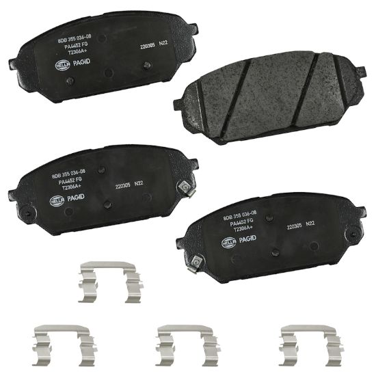Picture of HELLA Brakes Disc Brake Pad Set - 355036081