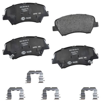 Picture of HELLA Brakes Disc Brake Pad Set - 355036161