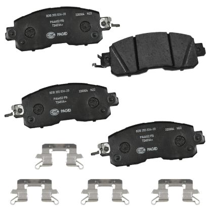 Picture of HELLA Brakes Disc Brake Pad Set - 355036201