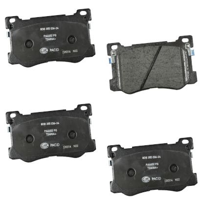 Picture of HELLA Brakes Disc Brake Pad Set - 355036241
