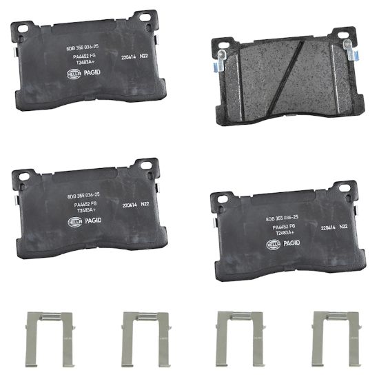 Picture of HELLA Brakes Disc Brake Pad Set - 355036251