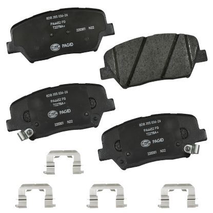 Picture of HELLA Brakes Disc Brake Pad Set - 355036261