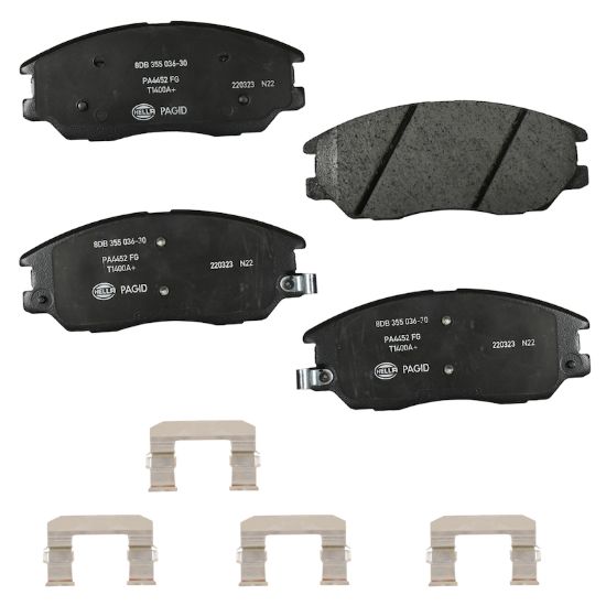 Picture of HELLA Brakes Disc Brake Pad Set - 355036301