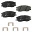 Picture of HELLA Brakes Disc Brake Pad Set - 355036301