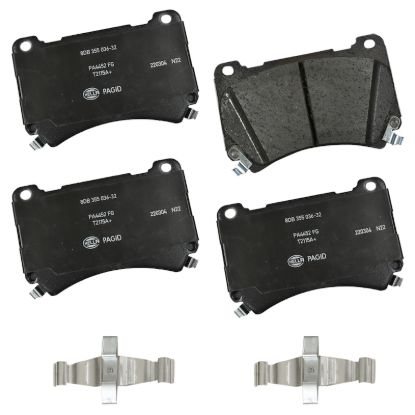 Picture of HELLA Brakes Disc Brake Pad Set - 355036321