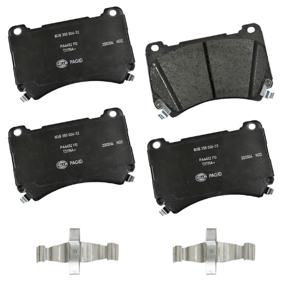Picture of HELLA Brakes Disc Brake Pad Set - 355036321