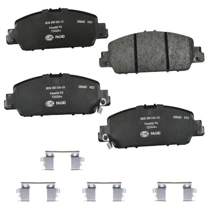 Picture of HELLA Brakes Disc Brake Pad Set - 355036331