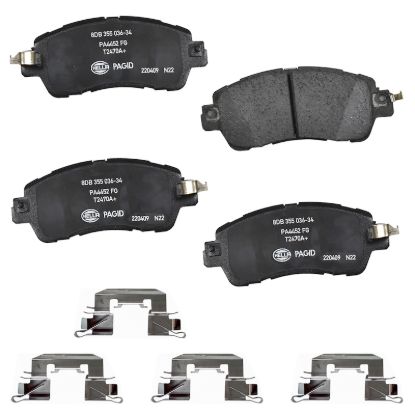 Picture of HELLA Brakes Disc Brake Pad Set - 355036341