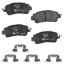 Picture of HELLA Brakes Disc Brake Pad Set - 355036341
