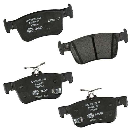 Picture of HELLA Brakes Disc Brake Pad Set - 355036401