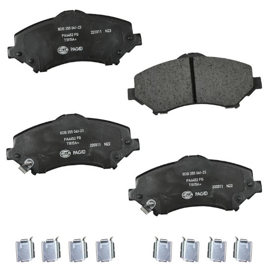 Picture of HELLA Brakes Disc Brake Pad Set - 355041231