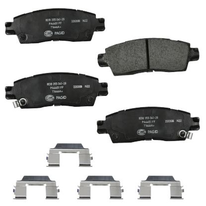 Picture of HELLA Brakes Disc Brake Pad Set - 355041281