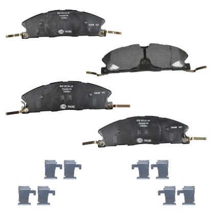 Picture of HELLA Brakes Disc Brake Pad Set - 355041291