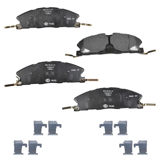 Picture of HELLA Brakes Disc Brake Pad Set - 355041291