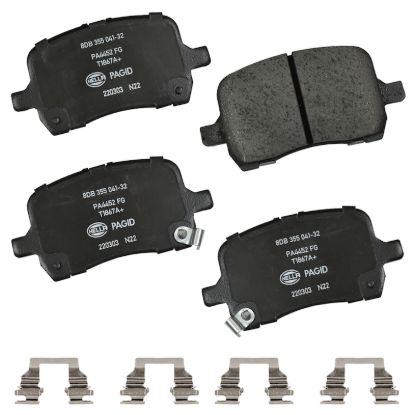 Picture of HELLA Brakes Disc Brake Pad Set - 355041321