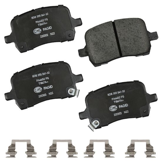 Picture of HELLA Brakes Disc Brake Pad Set - 355041321