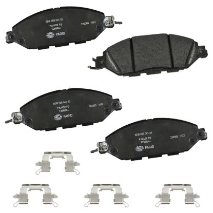 Picture of HELLA Brakes Disc Brake Pad Set - 355041331
