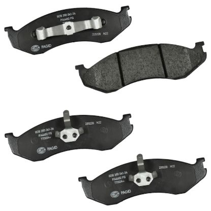 Picture of HELLA Brakes Disc Brake Pad Set - 355041341
