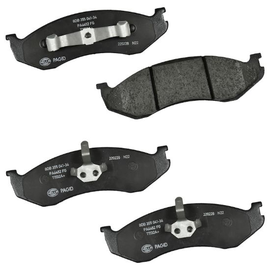 Picture of HELLA Brakes Disc Brake Pad Set - 355041341