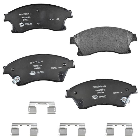 Picture of HELLA Brakes Disc Brake Pad Set - 355041411