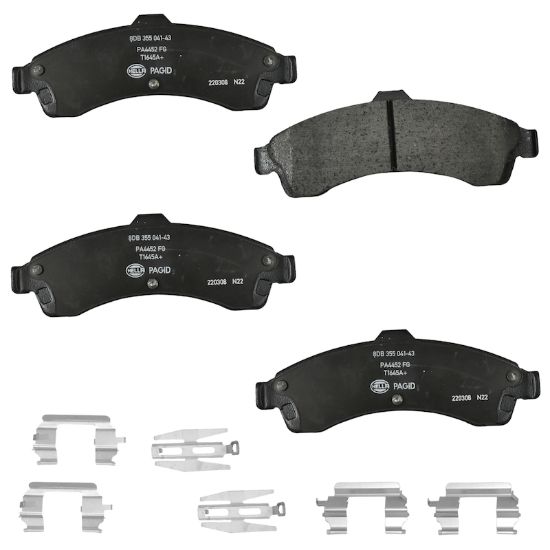 Picture of HELLA Brakes Disc Brake Pad Set - 355041431