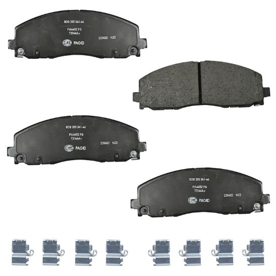 Picture of HELLA Brakes Disc Brake Pad Set - 355041441