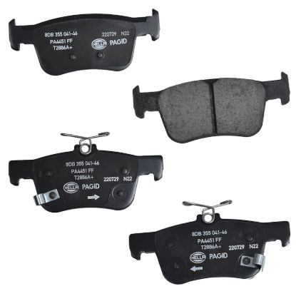 Picture of HELLA Brakes Disc Brake Pad Set - 355041461