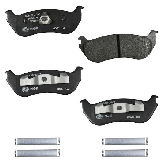Picture of HELLA Brakes Disc Brake Pad Set - 355041471