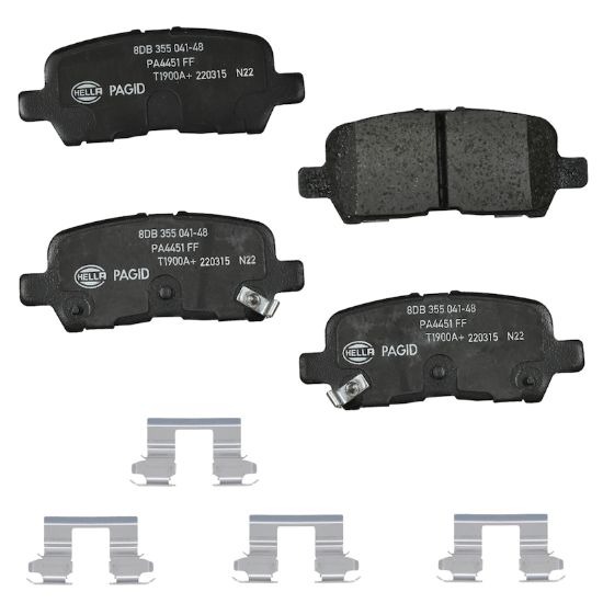 Picture of HELLA Brakes Disc Brake Pad Set - 355041481