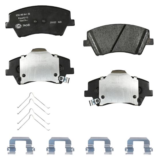 Picture of HELLA Brakes Disc Brake Pad Set - 355041521