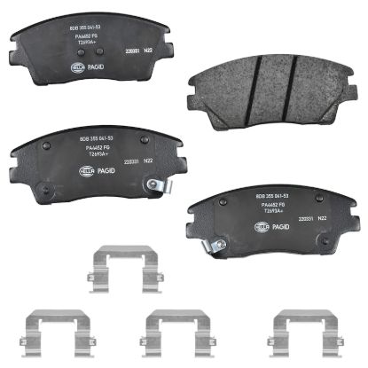 Picture of HELLA Brakes Disc Brake Pad Set - 355041531