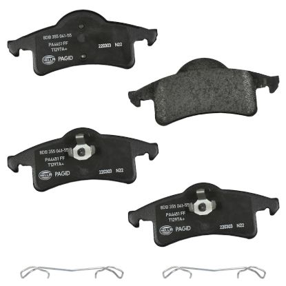 Picture of HELLA Brakes Disc Brake Pad Set - 355041551