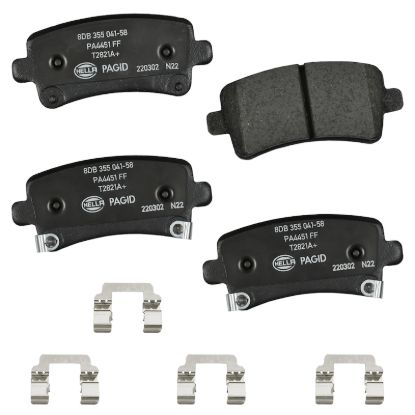 Picture of HELLA Brakes Disc Brake Pad Set - 355041581