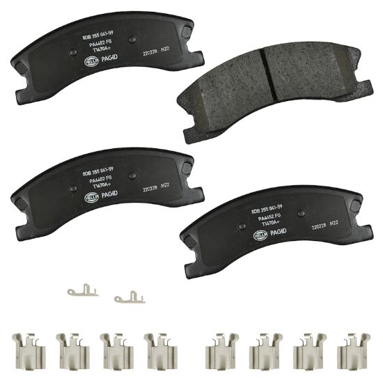 Picture of HELLA Brakes Disc Brake Pad Set - 355041591