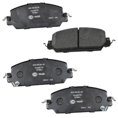 Picture of HELLA Brakes Disc Brake Pad Set - 355041651