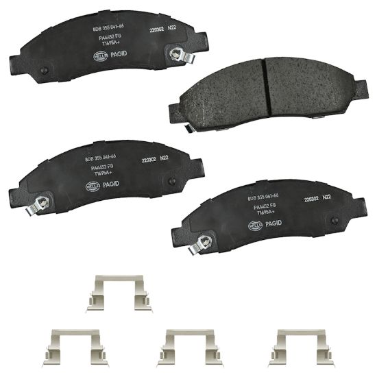 Picture of HELLA Brakes Disc Brake Pad Set - 355041661