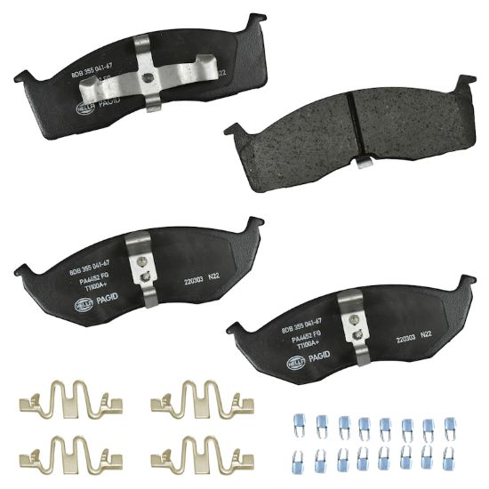 Picture of HELLA Brakes Disc Brake Pad Set - 355041671