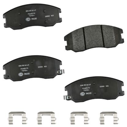 Picture of HELLA Brakes Disc Brake Pad Set - 355041691