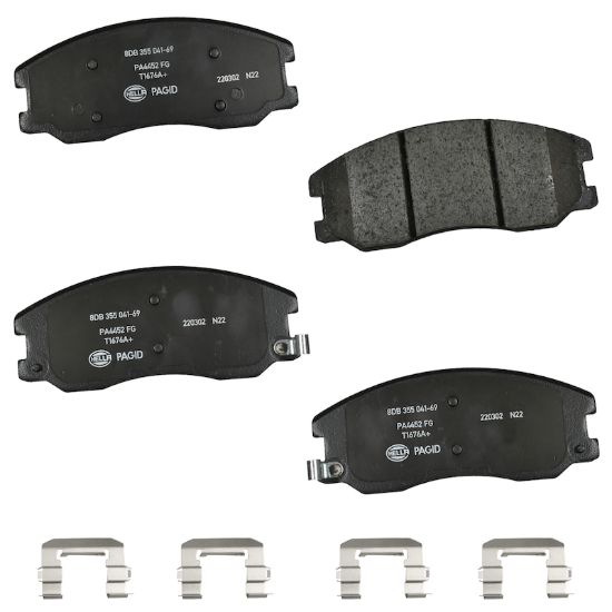 Picture of HELLA Brakes Disc Brake Pad Set - 355041691