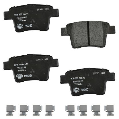 Picture of HELLA Brakes Disc Brake Pad Set - 355041711
