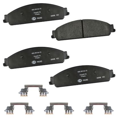 Picture of HELLA Brakes Disc Brake Pad Set - 355041721