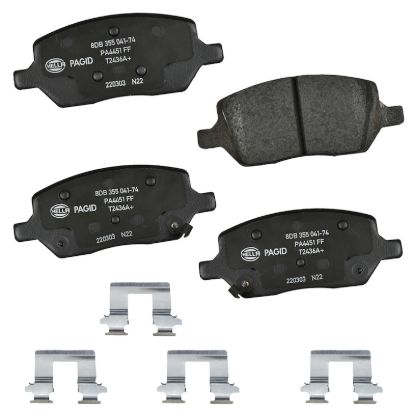 Picture of HELLA Brakes Disc Brake Pad Set - 355041741