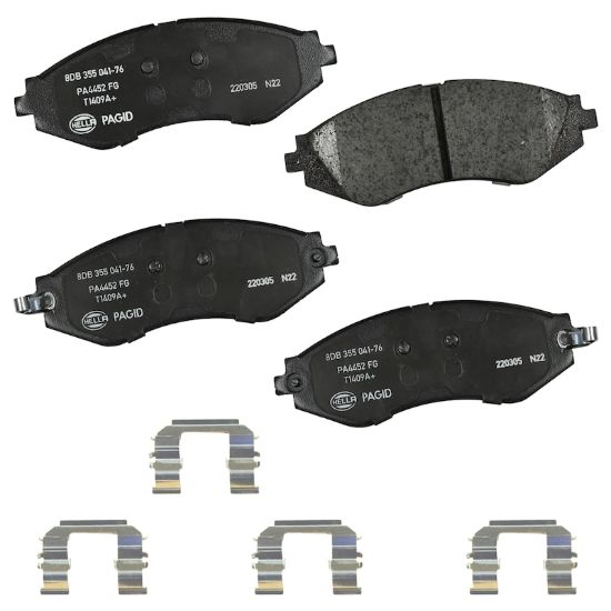 Picture of HELLA Brakes Disc Brake Pad Set - 355041761